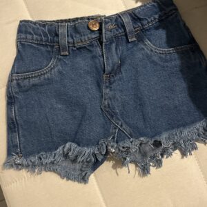 Short saia jeans