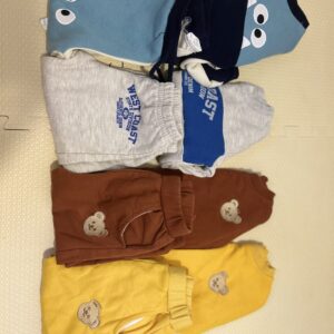 Kit 4 conjuntos moletom 9 a 12 meses