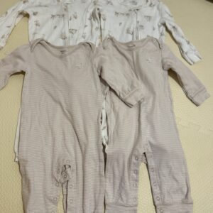 Kit 4 macacões Carter’s 12 meses