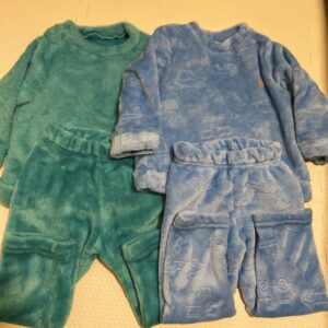 Kit 2 conjuntos Fleece Welpie 1 ano