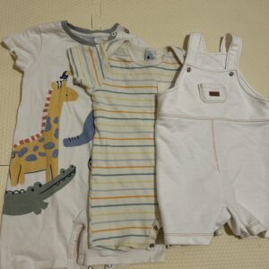 Kit 3 jardineiras 12/18m