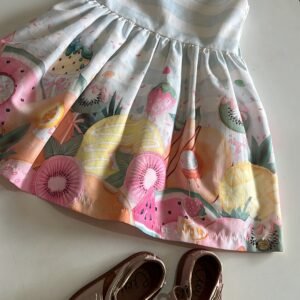 Vestido mon sucrê e sapatilha ceci