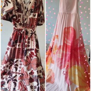 Kit de Vestidos longos para Gestante